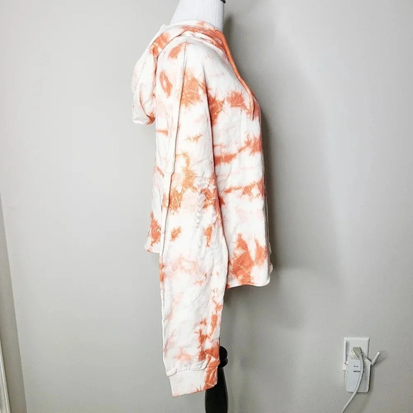 NWT Elan Pink Tie Dye Hoodie Sweatshirt M - Picture 4 of 10